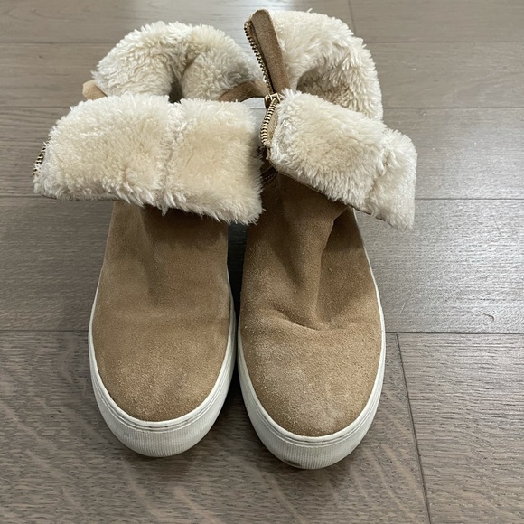 J/Slides Faux Fur Sneaker Boot - Picture 1 of 3